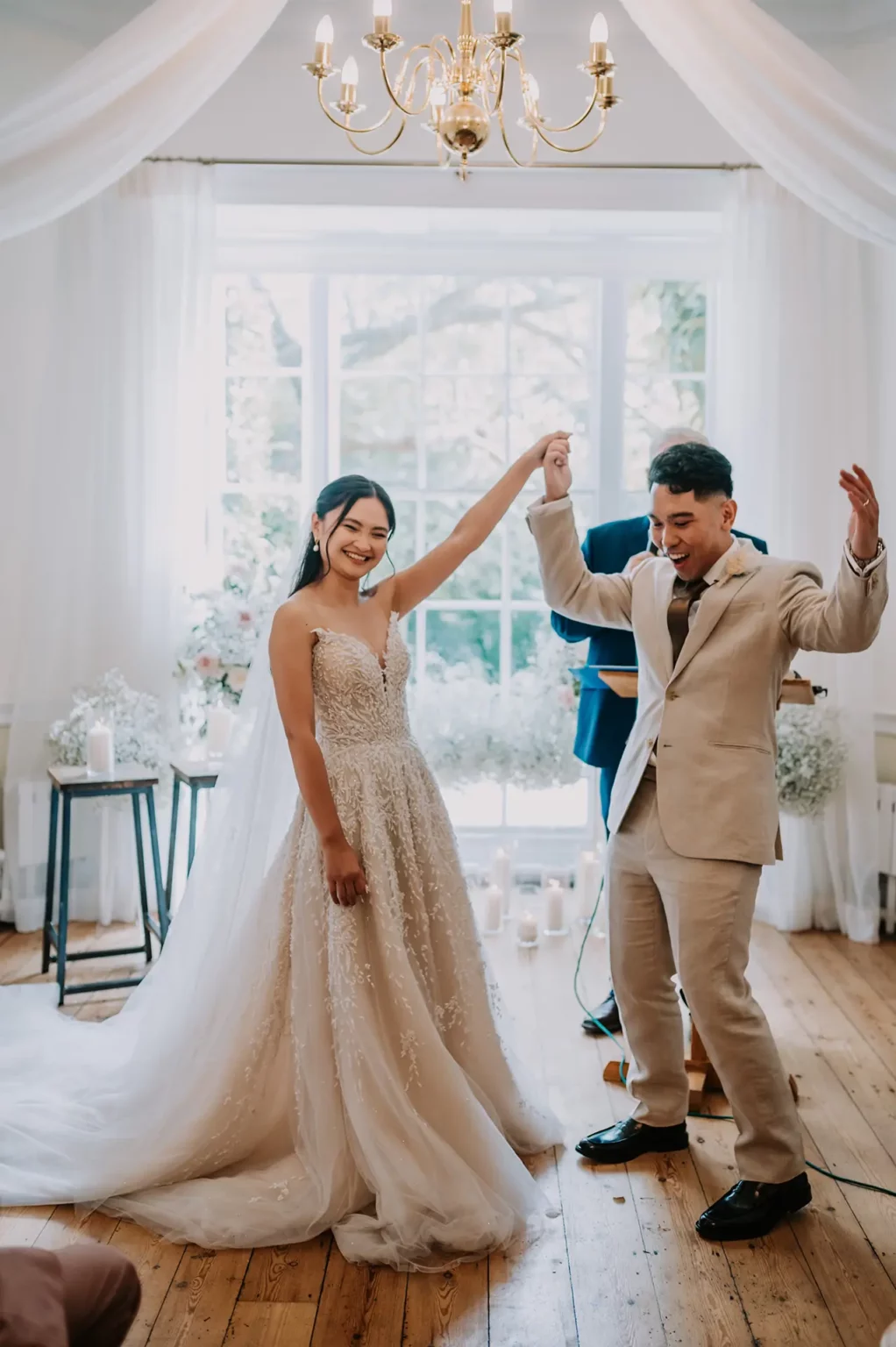 Pelham House ceremonies just married