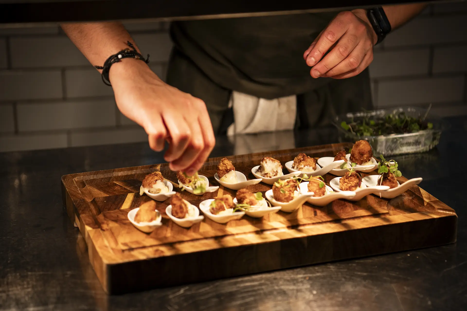 pelham house chefs table chefs prep
