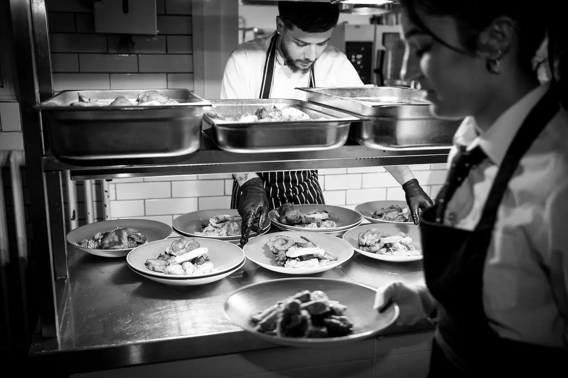 pelham house chefs table chefs service sarah